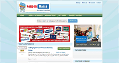 Desktop Screenshot of kouponmania.com
