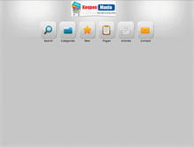 Tablet Screenshot of kouponmania.com